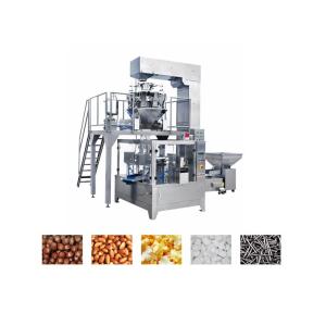 China Double Vibrator Feeder Fully Automatic Pouch Packaging Machine 100P/M on sale