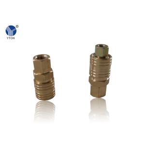 Buy cheap Golden / Silver Color Metal Pipe Joints , Pipe Quick Connect Different Size from wholesalers