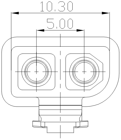 TX30U Male And Female Connector Low Resistance With Locking Socket