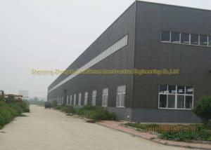 China Prefab Steel Structures Q235, Q345 Steel Factory Buildings High Rise Steel Structures on sale