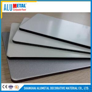  PVDF Acp Aluminium Composite Panel B2 Fire Resistant Mould Proof Manufactures