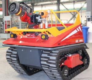 China RXR-M120D Robot Fire Fighter 8.5km/H Robotic Fire Fighting Vehicle on sale