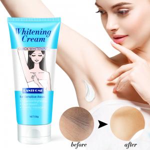 China MSDS Instant Bleaching Cream For Skin Underarm Lightening Legs Knees Armpit Private Part on sale