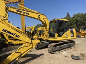 China Japan Made Used KOMATSU PC130-7 13 Ton Crawler Excavator Thumb New Bucket on sale