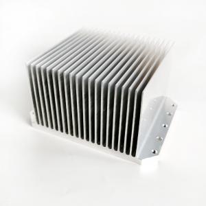 China Efficient Aluminum Extruded Heat Sink -40 To 85°C For Heat Dissipation Silver Color on sale