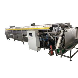 1300kg/h Chocolate Enrober Machine with 600mm Belt Width