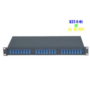  Optic Cable 24 Port Patch Panel Rack Mount Network Computer Room Support Manufactures