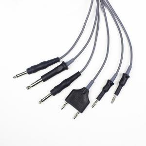 China 3.00M Reusable Bipolar Forceps Cable Silicone Coated Autoclavable on sale