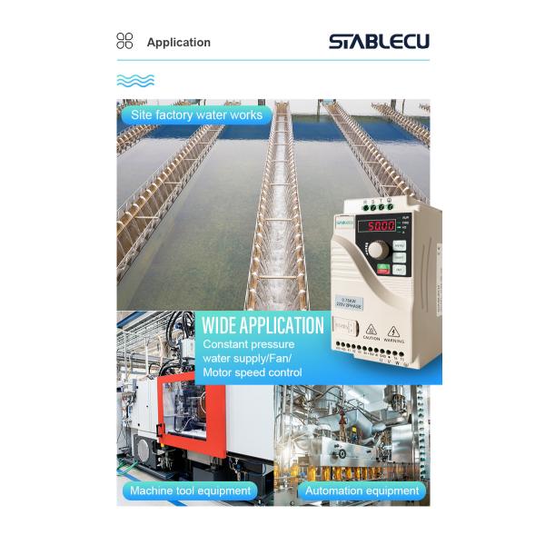 Mini 220V 380V AC Drive VFD Frequency Inverter Motor Speed Controller