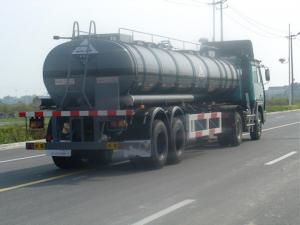 20000L-2 Axles-Aluminum Tanker Semi-Trailer for acetic acid