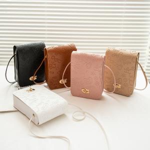  Women Phone Crossbody Bag Pu Leather Mini Shoulder Messenger Bag Travel Portable Coin Purse Card Pouch Bags for Girls Wallets Manufactures