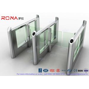 Stylish Optical Speed Gate Turnstile Bi - Directional Pedestrian Queuing Systems