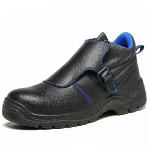  Cowhide Anti Scald Safety Shoes, Steel Toe Wear Resistant Work Shoes Manufactures