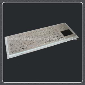 China Riot Proof Industrial Keyboard With Touchpad , Mechanical Keyboard With Trackpad on sale