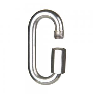  Stainless Steel Meilong Lock 12KN O Shape 73.6mm Length 36.5mm Width Manufactures