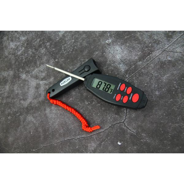 Portable IPX4 Instant Read BBQ Thermometer , Digital Meat Thermometer With Backlight