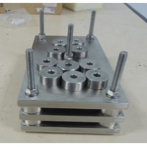 Permanent Compression Test Equipment / Deformation Tester For Rubber Static Test