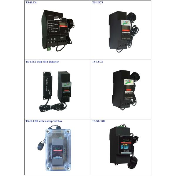 Power Backup 4 Digits Lightning Stroke Counter With Power Line Surge Protector