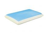 Summer Massage Contour Cooling Gel And Memory Foam Pillow With Washable Cover