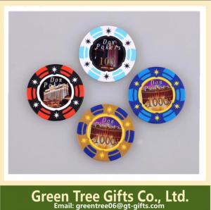 China Big Sticker Poker Chips custom design abs pokerchips 11.5g casino pokerchip EPT chip on sale