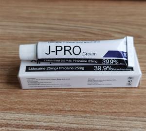  J-PRO 39.9% Lidocaine Facial Numbing Cream Tattoo Facial Treatment Eyebrow Tattoo Pain Relief Manufactures