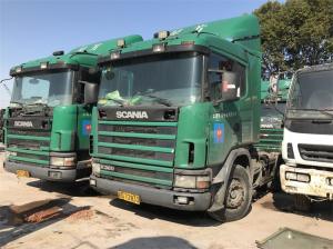China Scania Used Tractor Truck Head For Sale , Located in Our Yard Cheap Price Truck Head on sale