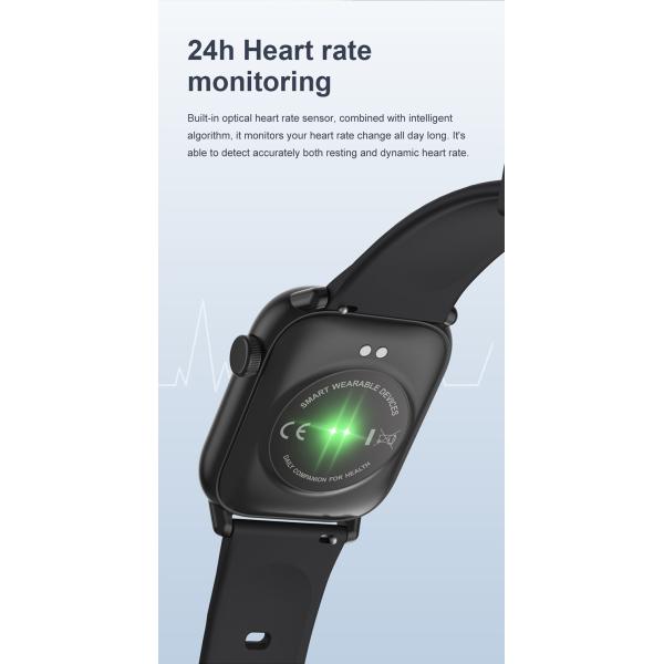 1.75 Inch Bluetooth Android Smartwatch Sedentary Reminder Android 4.4