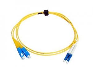  G652D Single Mode Fiber Optic Cable LC-SC Patch Cord Duplex 0.9mm 2mm 3mm Manufactures