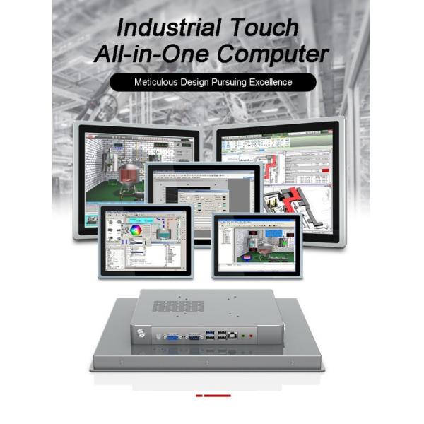 15.6 Inch Embedded IPS Capacitive Touchscreen All-in-one Wall Mount Monitor Vesa Industrial Computer PC