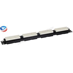 110 IDC 24 Port Cat 6 Patch Panel