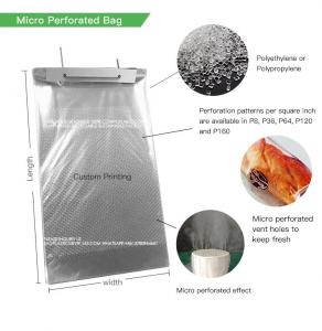  Clear Bread Plastic Micro Perforated Bag High Quantity BOPP Bag With Bottom Gusset Cellophane Bags Manufactures