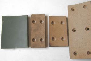 China Special Shape Industrial Brake Lining Industrial Friction Materials on sale