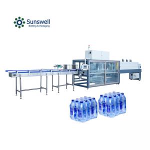 China Thermo Packaging Shrink Wrapping Machine Soft Drink PET Glass Bottle Heat on sale