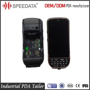 4G LTE Outdoor Rugged GPS Biometric Fingerprint Scanner PDA with Optical Modules