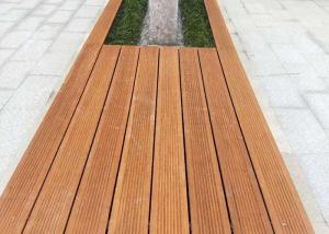  Durable Green Material Bamboo Park Bench Modern Appearance Customized Size Manufactures