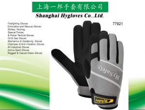  Reflective Durable Synthetic Leather EN388 CE Certified wWith Magic Tape Reflective Manufactures
