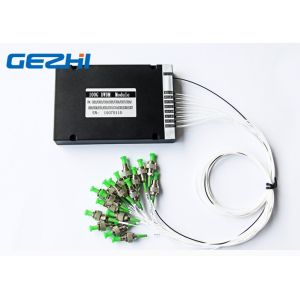  FC APC Single Fiber 100Ghz C371x16 CH Passive DWDM Mux Manufactures