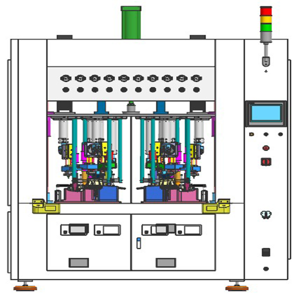 5T Multi Head Automatic Ultrasonic Welding Machine 35KHZ Bumper