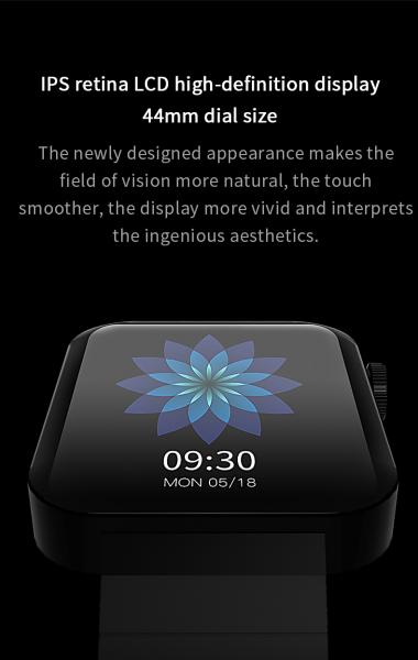 1.54 LCD OLED Health Monitoring Smartwatch TPU child gPS tracker wrist watch