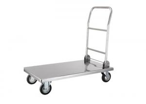 China 500kg Clean Room Equipment  Foldable Hand Trolley SUS 304 Material Size Customizable on sale