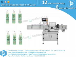  Self-Adhesive Labeling Machine For Round Bottle Flat Bottle single side Double side Manufactures