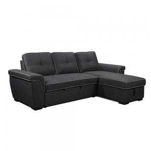  Multifunctional Folding Sofa Bed Sectional Couch Durable For Mall Manufactures