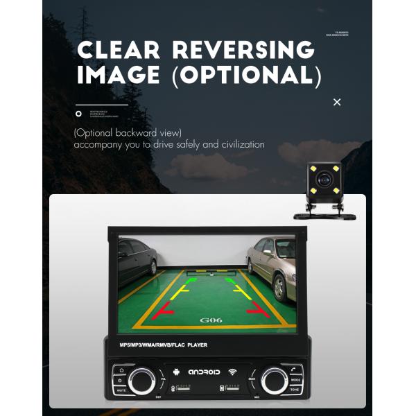 7 Inch Universal Android Car Radio Player Single Din Android Auto Head Unit GPS HD MP5