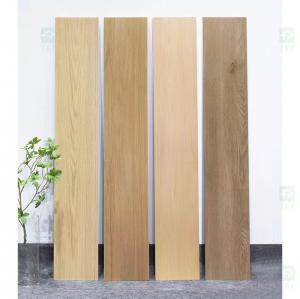 China Finish Effect Design Wood Grain Ceramic Tiles , Porcelain Plank Tile Flooring 150 X 900mm on sale