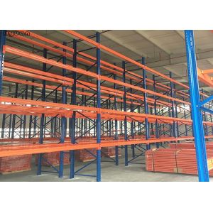 Buy cheap High Density Metal Steel Storage Heavy Duty Pallet Racks Customized Coating from wholesalers