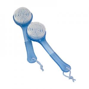 Blue Bath Body Brush massager Back Spa Scrubber For Skin Cleaning