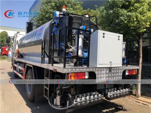  266HP 10000L Asphalt Patching Truck For Construction Company Manufactures