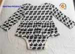 Long Sleeve Newborn Baby Outfits 100% Cotton Rabbit AOP Baby Romper For Fall /