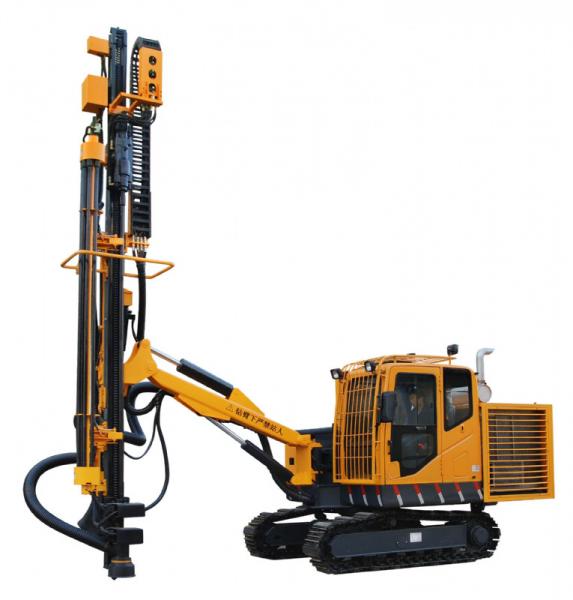 Quality High Speed Crawler Drilling Rig / Powerful Small Rock Drilling Equipment for sale
