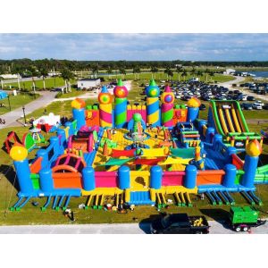Buy cheap The World'S Largest Inflatable Theme Park Hits Australia Big Bouncer Playground from wholesalers